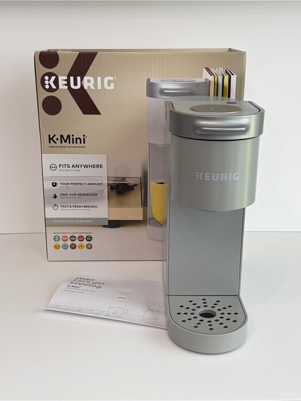 Keurig K-Mini Single Serve Coffee Maker “Studio Grey”